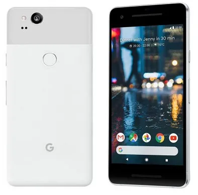 Абсолютно 5 дюймовый смартфон Google Pixel 2, 128 ГБ, Восьмиядерный процессор Snapdragon 835, 4 ГБ, 64 ГБ, отпечаток пальца, 4G LTE, мобильный телефон p