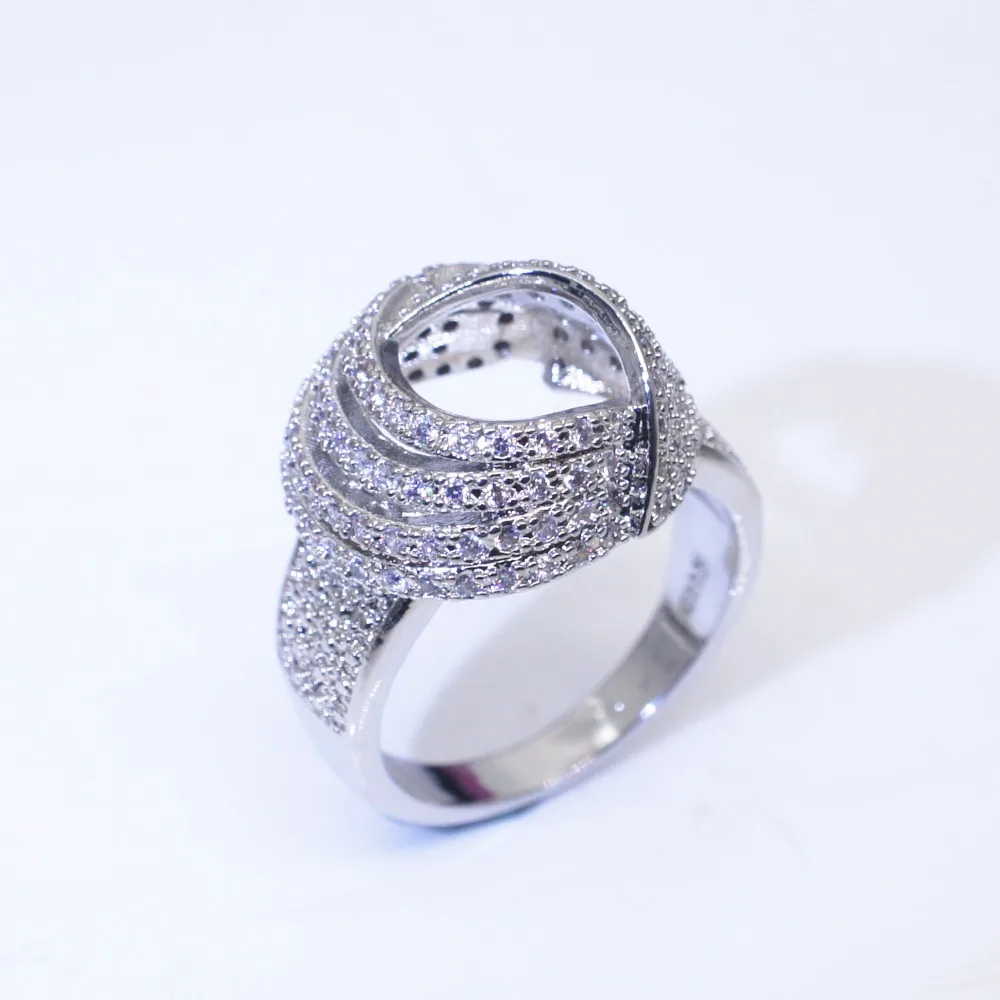 Роскошное мужское женское кольцо с кристаллами и цирконием, милое 925 Серебряное обручальное кольцо для женщин, кольцо для помолвки