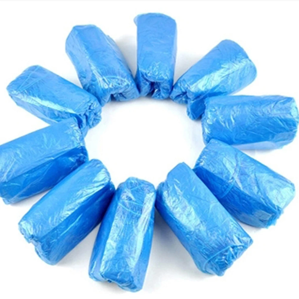 

100 PCS Disposable Shoe Covers Overshoes Carpet Floor Shoe Protectors