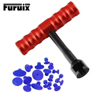 

FURUIX Tools Auto Body Paintless Dent Removal Dent Repairing for Hail Damage Dent Puller Kit Repair Tool with Pulling Tabs