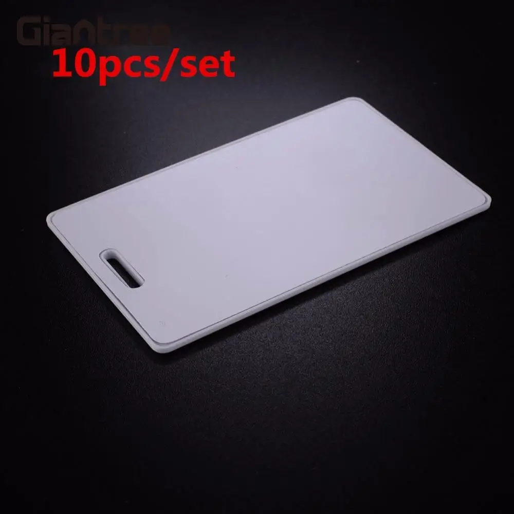 

Giantree 10pcs Rewritable 125Khz RFID Thick Cards Proximity ID Card Blank Thin ID Card Rewrite Writable Access Control System