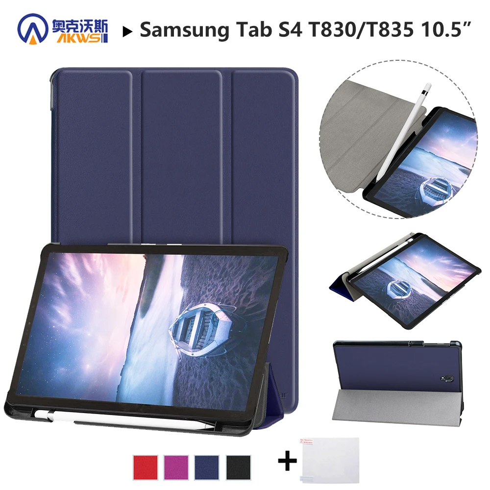Walkers Tablet Case For 2018 Samsung Galaxy Tab S4 T830 T835 Smt835 Sm