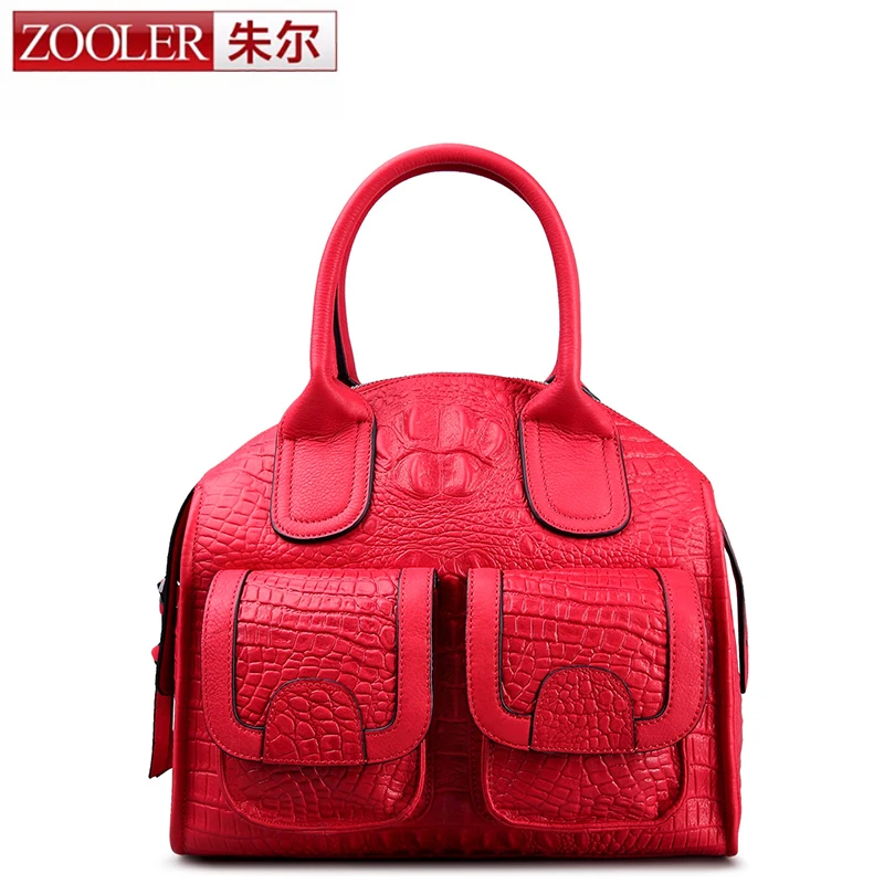 ZOOLER Brand 2016 New genuine leather bag Special limited edition woman leather handbags Vintage High end luxury bag #3610 Wholesale Luggage & Bags