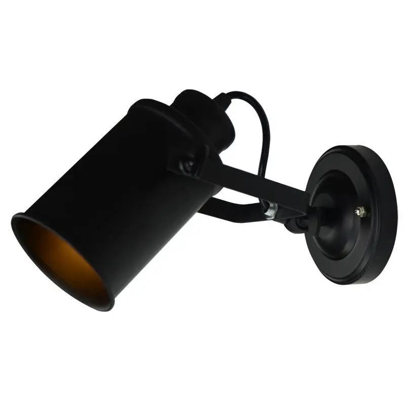 

Retro Iron House Lighting Fixtures Loft Wall Lamp E27 110V / 220V Led Lights For Bedroom Nordic Lighting Light For Mirror
