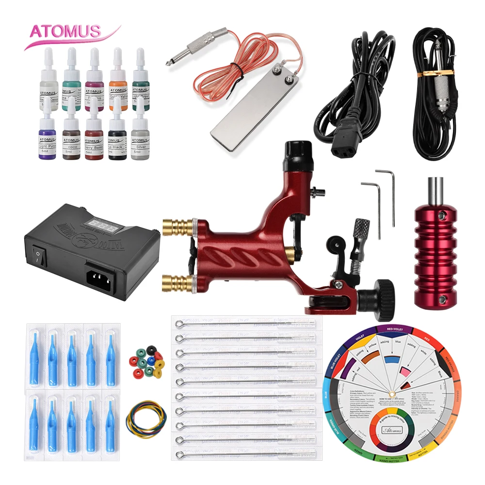 

Tattoo Machine De Maquina Permanent Makeup Set Rotary Fontes Tatuajes Tatto Tatouage Machines Rotative Up Best Up Professional