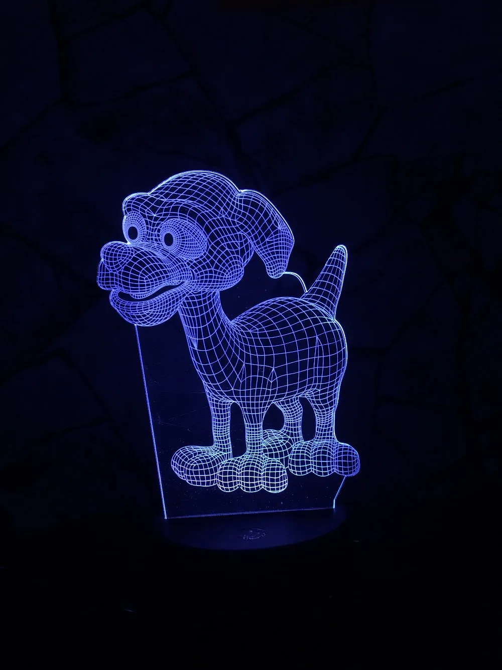 GAOPIN животные кавайная собака 3D лампа светодиодный USB настроение ночное освещение