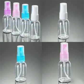 

1pcs/5pcs Make Up And Skin Care Plastic Transparent 30ml Small Empty Spray Bottle Refillable Bottle