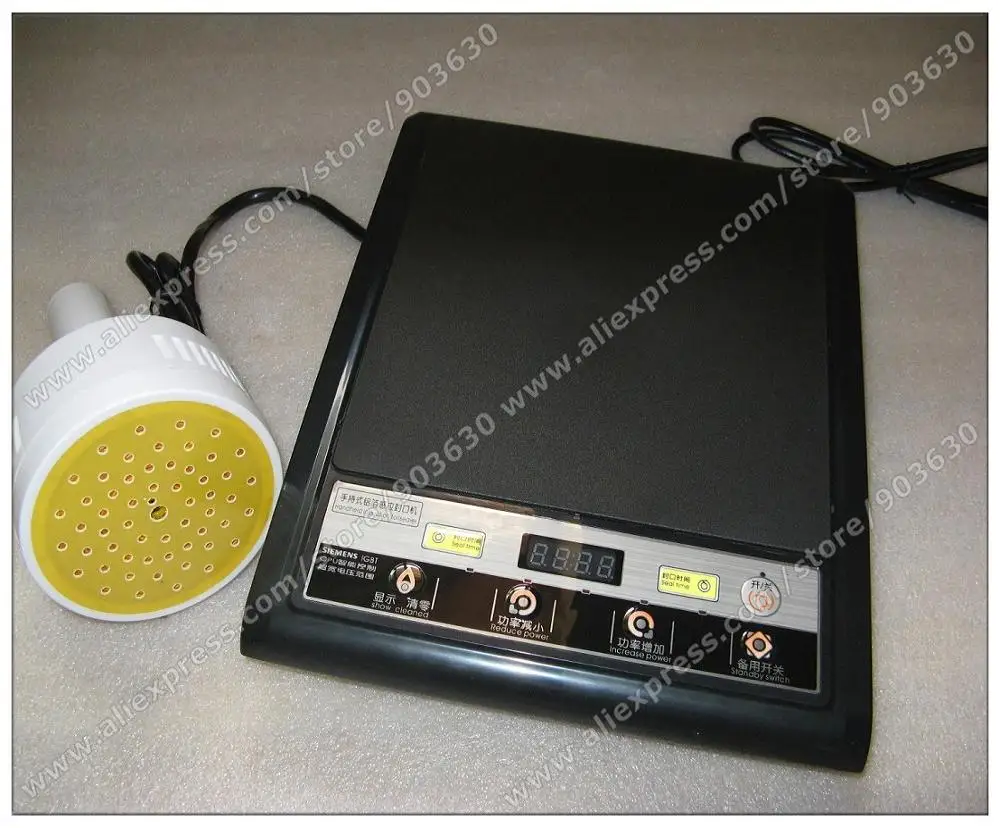 220V Hand-held Portable electromagnetic induction Heating Sealing Machine For Medical Plastic Bottles 500E (seal size :15-100MM)