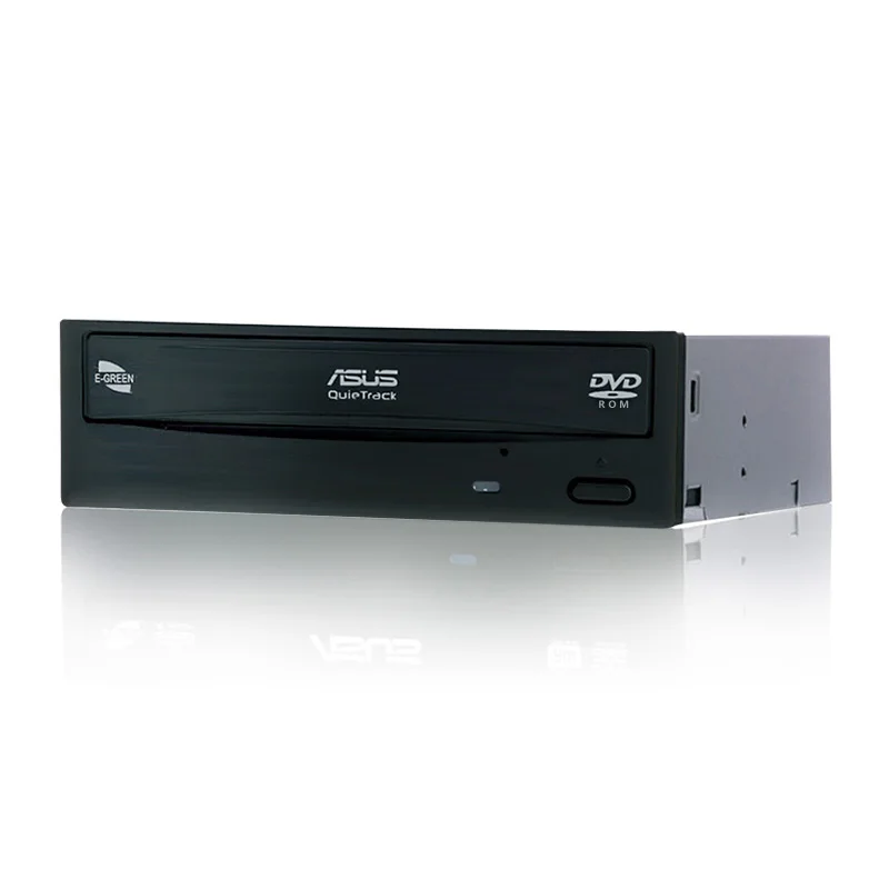 ASUS DVD-E818A9T DVD-ROM SATA 18X DVD-ROM 48X CD-ROM Internal Drive E-GREEN for Desktop DVD Driver 198KB Cache