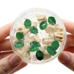 3D лесные листья корни грязь Puff пушистый Floam Slime игрушка для детей Дети снятие стресса Slime шпатлевка Ароматические стресс Детский пластилин
