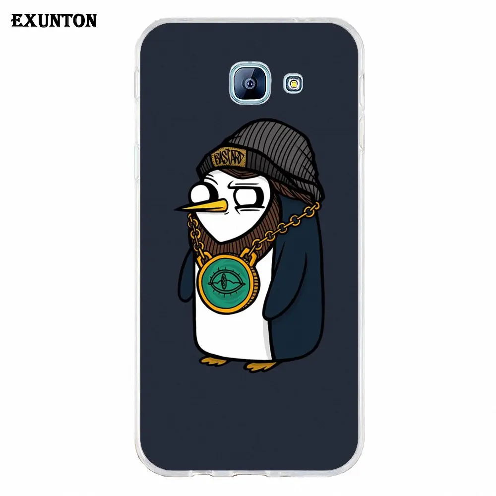 Adventure Time Gunter TPU популярный хит для Galaxy A3 A5 A7 A8 A9 A9S On5 On7 Plus Pro Star 2015 2016 2017