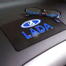 Автомобильный коврик для Lada аксессуары для Lada Priora 2110 Granta Kalina 2107 2109 4x4 Niva Safari Samara Xray нескользящий коврик держатель для телефона