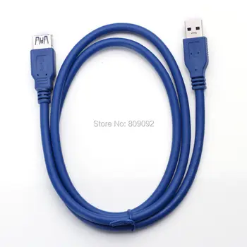 

High quality Super Speed USB 3.0 A Male Plug To A Female Socket Super Fast Extension Cable Cord Optional