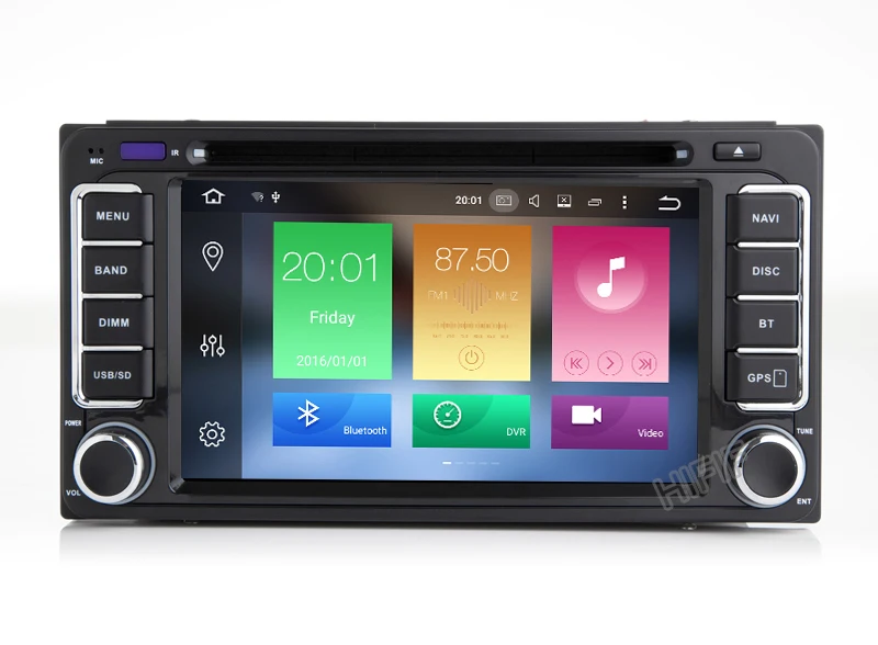 Best DSP Android 9.0 4GB 8 Core Car DVD Player for Toyota RAV4 Corolla EX Vios Vitz Hilux Terios Avanza Fortuner Prado with Radio GPS 6