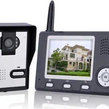 3,5 дюймов беспроволочный видео-дверной звонок Домофон