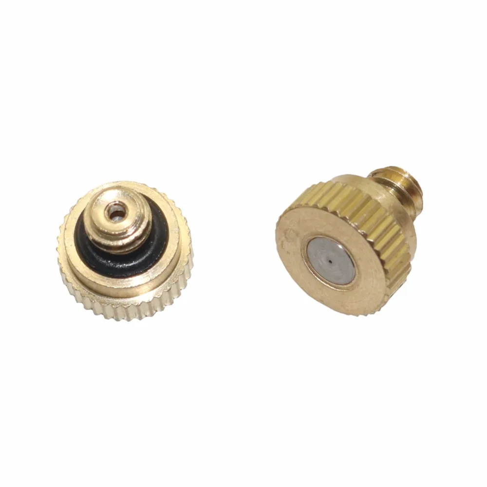 

20 Pcs stainless steel Atomization Spray Nozzle Garden Grass Lawn Water Sprinklers Irrigation 4mm Thread Spray Nozzle