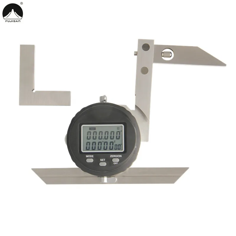 US $176.97 FUJISAN Digital Protractor Ruler 0360Degree Angle Ruler Protractor Goniometer Gauge Angle Finder Woodworking Measure Tools
