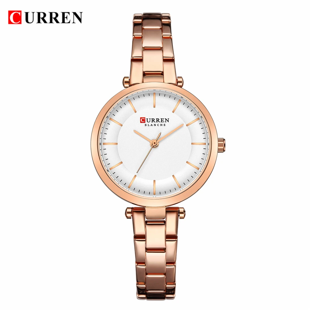 

Top Brand Luxury CURREN Women Watch Fashion Minimalist Ladies Dress Wristwatch Casual Waterproof Ultra-thin Female Women Watch