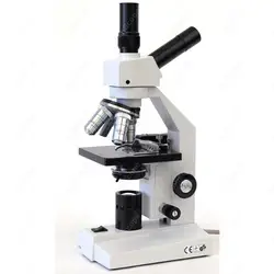 Dual-View соединения микроскоп-AmScope поставки 40X-1000X Dual-View микроскоп соединение с механической стадии