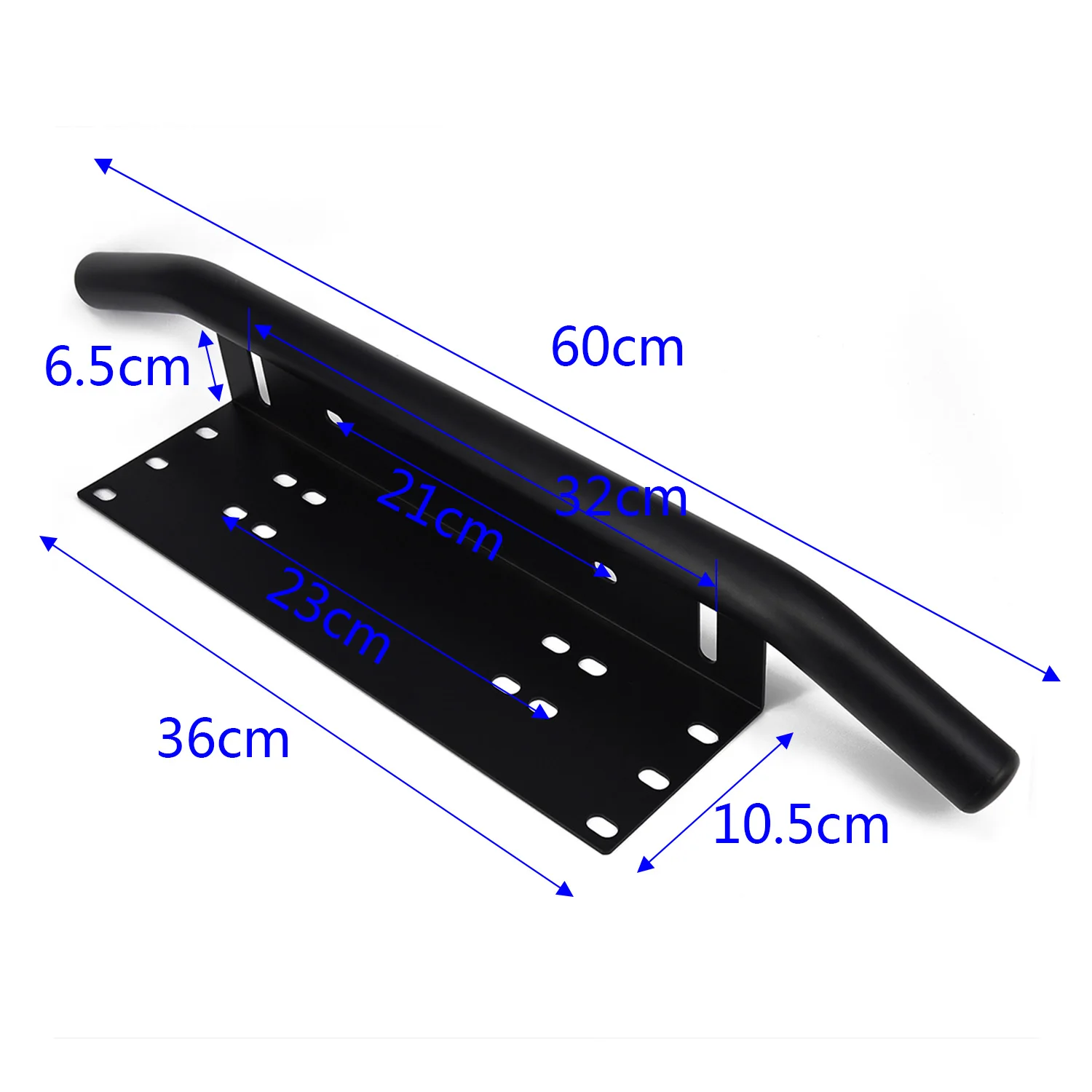 Черный номерной знак кронштейн держатель для лампы 36*5 5*10 5 см Jeep Wrangler Suv