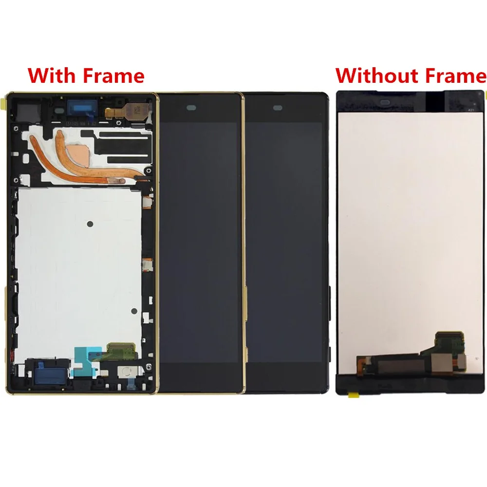 

For Sony Xperia Z5 Premium E6853 E6883 E6833 LCD Screen and Digitizer Assembly With Front Frame Replacement!
