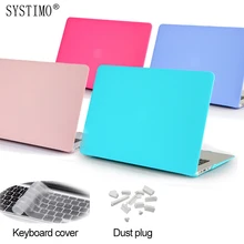 SYSTIMO Милая цветная сумка для ноутбука для Macbook Air 13 чехол-накладка для Apple Mac book Air Pro retina 11 12 13,3 15 дюймов с сенсорной панелью
