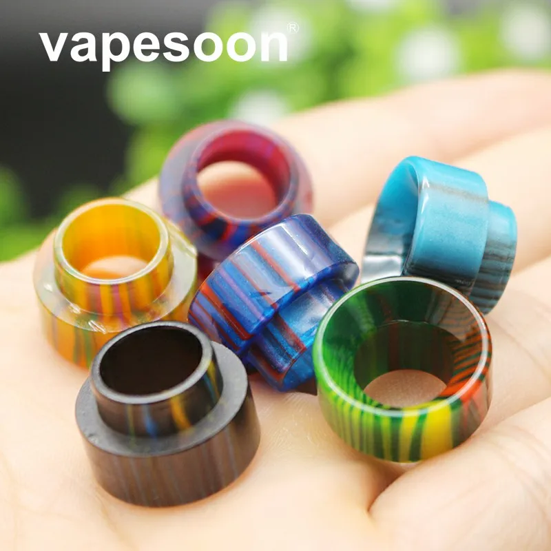 VapeSoon красочный 510 полимерный капельный наконечник для электронной сигареты 510 Распылитель на резьбе, такой как melo 3 mini tfv4 Ijust s распылитель/испаритель 50 шт