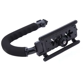 

Video Handheld Stabilizer Camera Action Stabilizing Grip Handle for Canon Nikon Sony DV Camcorder -Drop