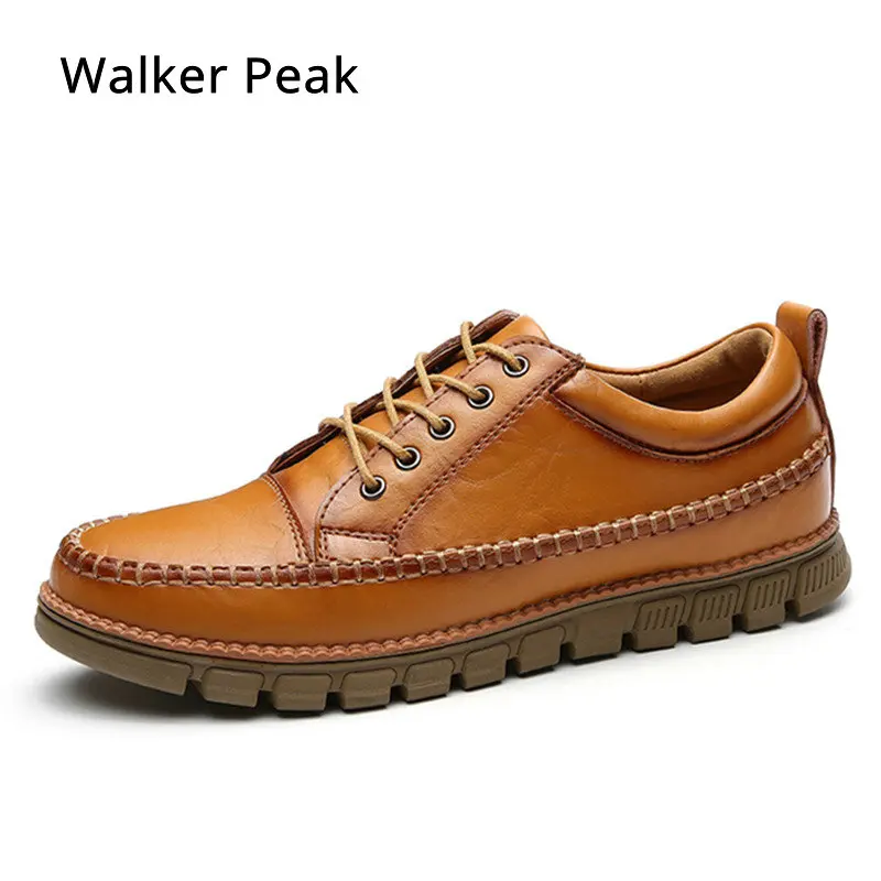 Brand Men Shoes 2019 New Mens Genuine Leather Casual Shoes