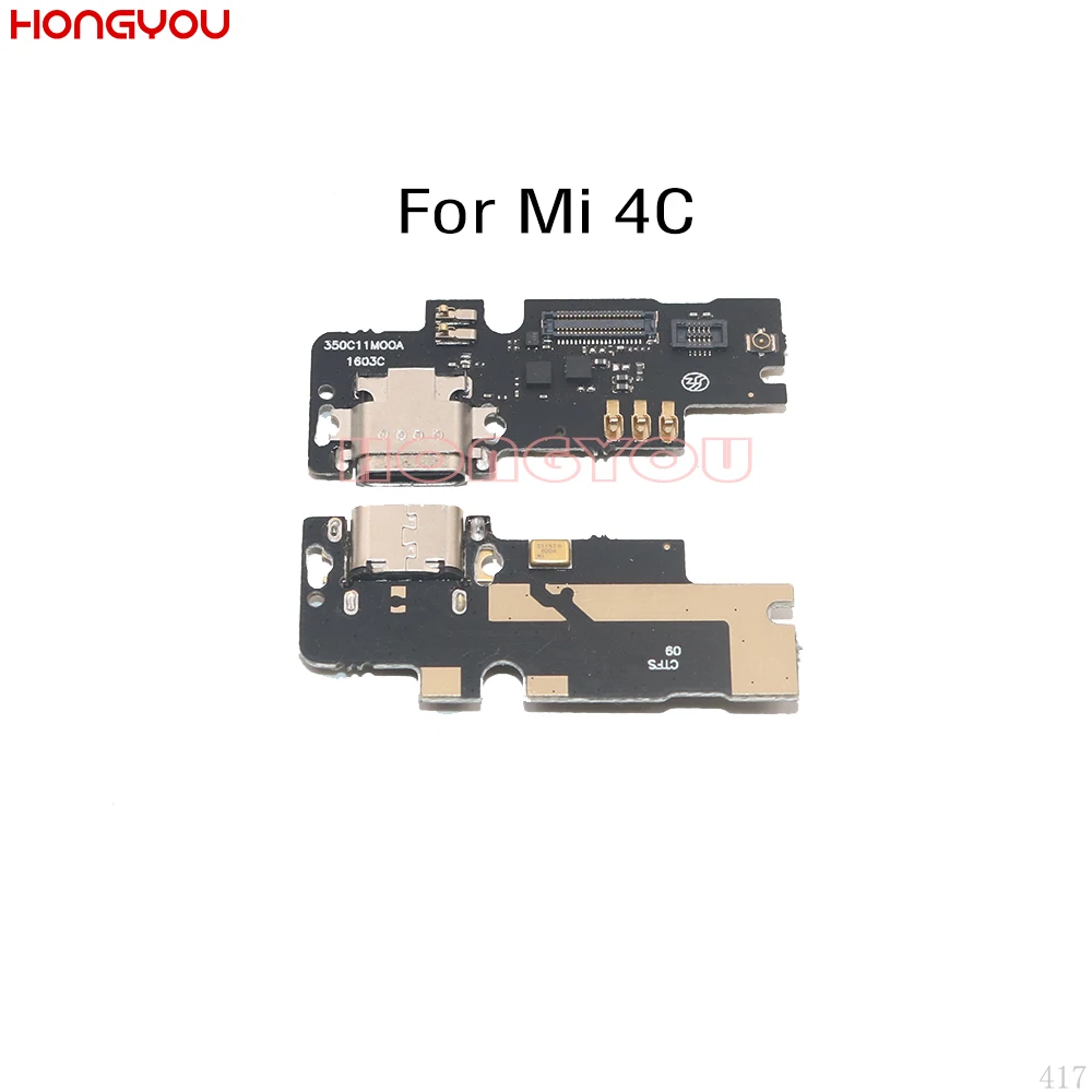 30 шт./лот для Xiaomi Mi 4C Mi4C M4C USB зарядная док станция разъем зарядки гибкий