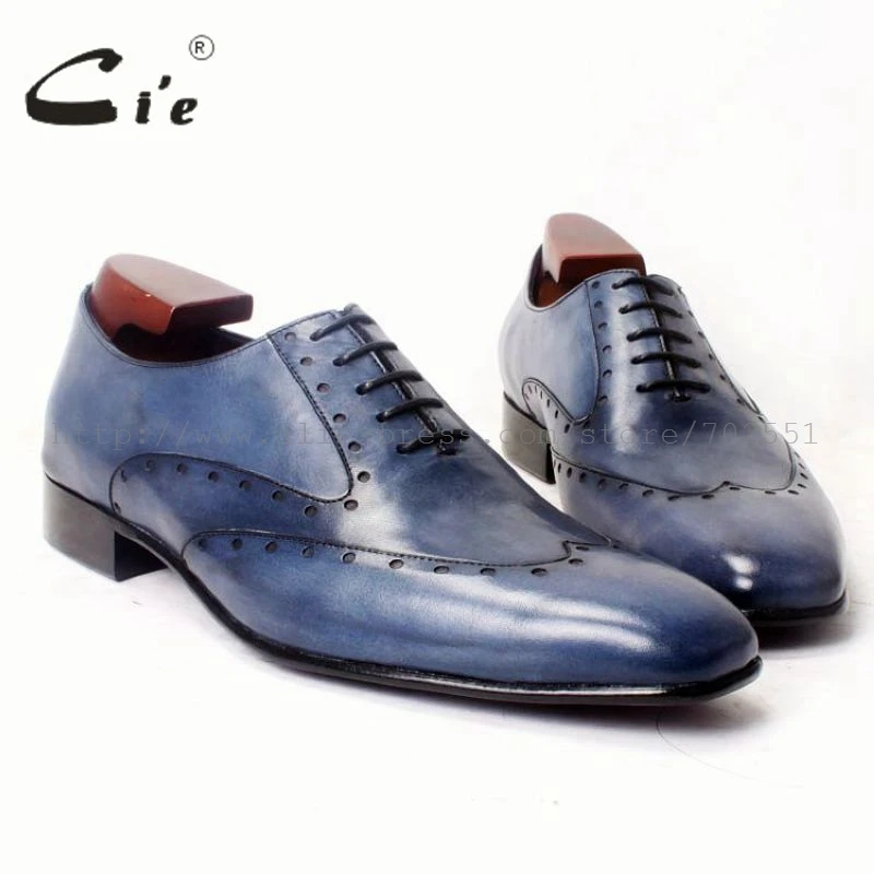 Buy cie square toe hand painted men oxfords leather