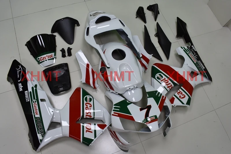 

for Honda CBR600RR 2003 - 2004 Fairings CBR 600 RR 2003 Plastic Fairings CBR 600 RR 2004 White Red Plastic Fairings
