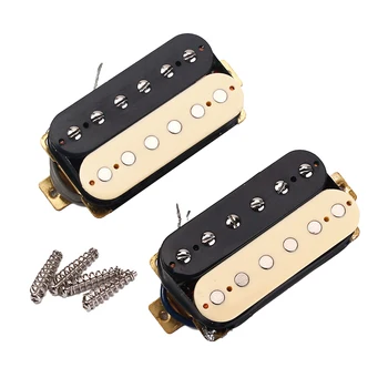 

Electric Guitar Humbucker Neck Bridge Pickup with Mounting Spring 50/52mm