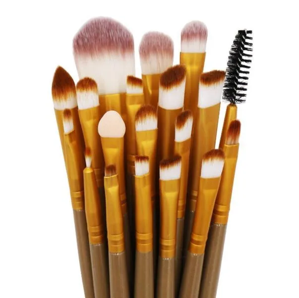 

22pcs Makeup Brush Make Up Sponge Makeup Brush Cleaner Powder Foundation Brush Eyebrow Eyeliner Cosmetic kit pincel maquiagem