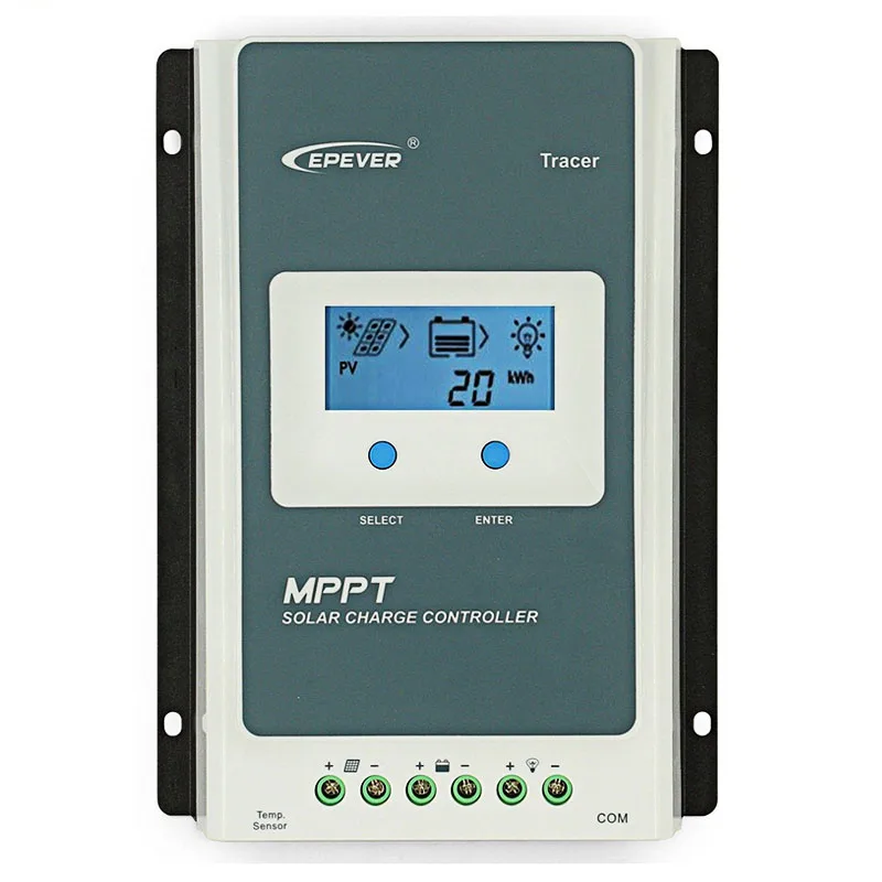 

MPPT Solar Charge Controller 30A/40A 12V/24VDC AUTO 60V PV Input LCD Display Sealed Gel Battery Current Limit Protect Controller