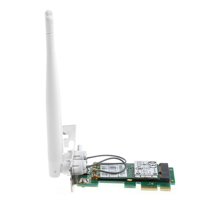 Высокое качество AR9281 Настольный wifi WLAN карта беспроводной wifi PCI-E карта адаптер 300 м двойная несъемная антенна