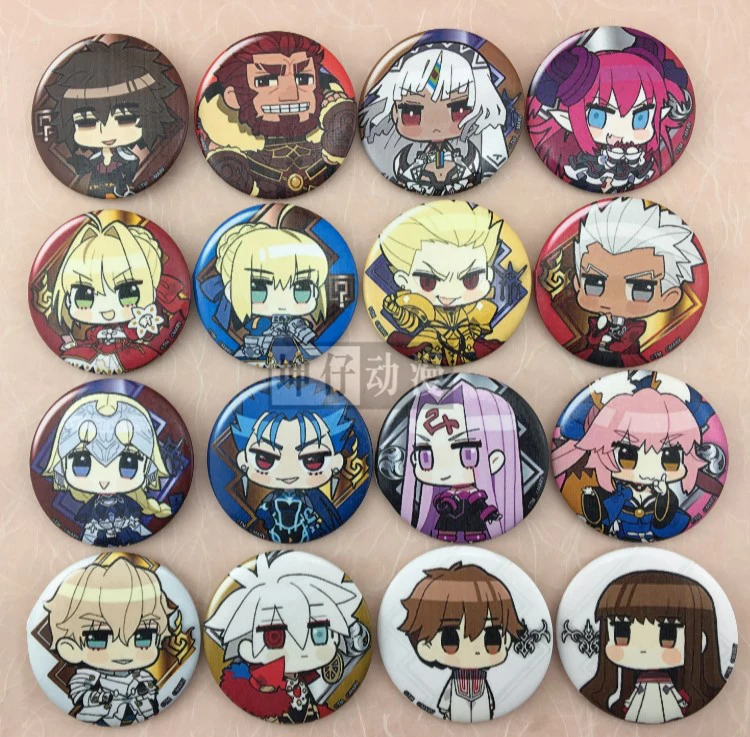 

Fate Grand Order Anime Fate Apocrypha Saber Joan of Arc Kishinami Hakuno Kawaii Badge