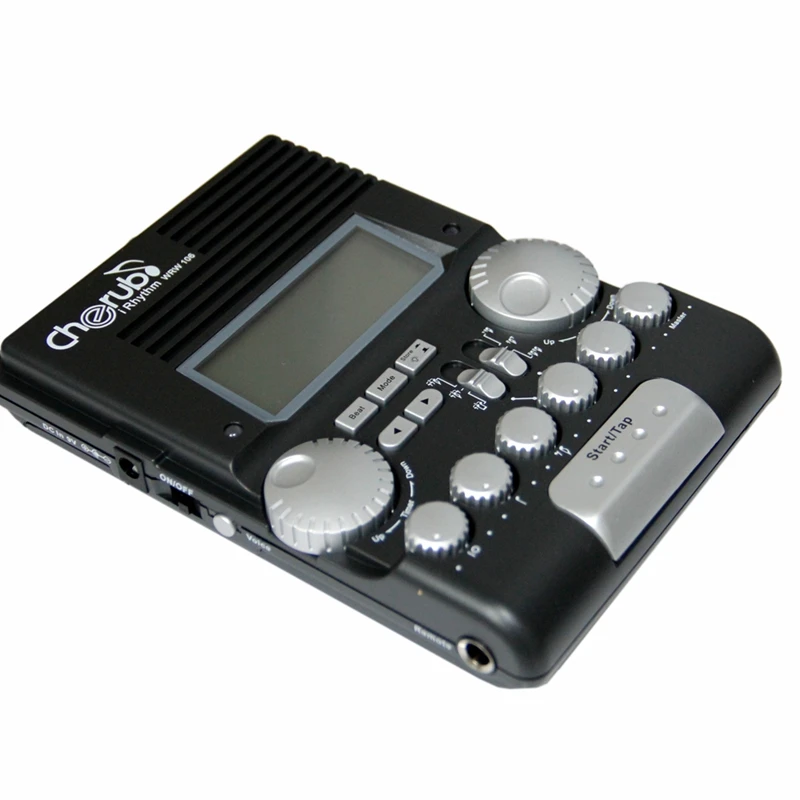 

Cherub WRW-106 Rhythm Trainer Drum Metronome, Black