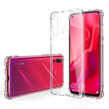 

1000PCS Shockproof Soft Case For Huawei P30 Pro 20 Lite P10 Plus P9 P8 P Smart 2019 Anti-Knock Clear Transparent Silicone Cover