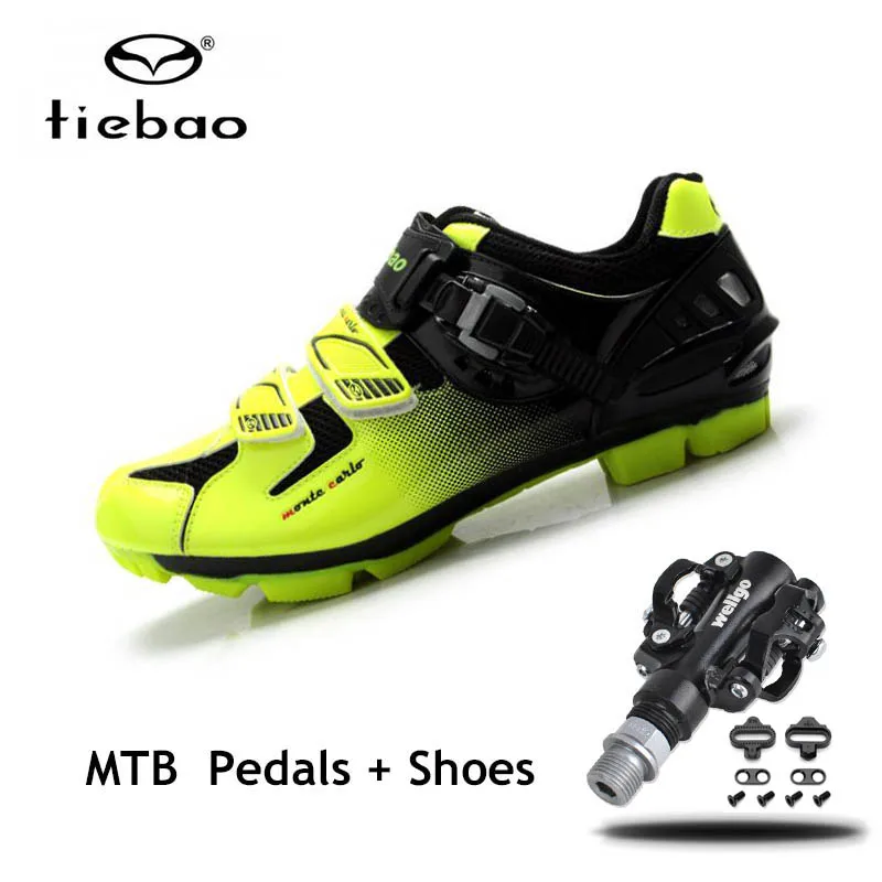 

Tiebao Pro cycling shoes mtb spd Pedals mountain bike men women zapatillas ciclismo Self-locking Athletic bicycle Shoes sneakers