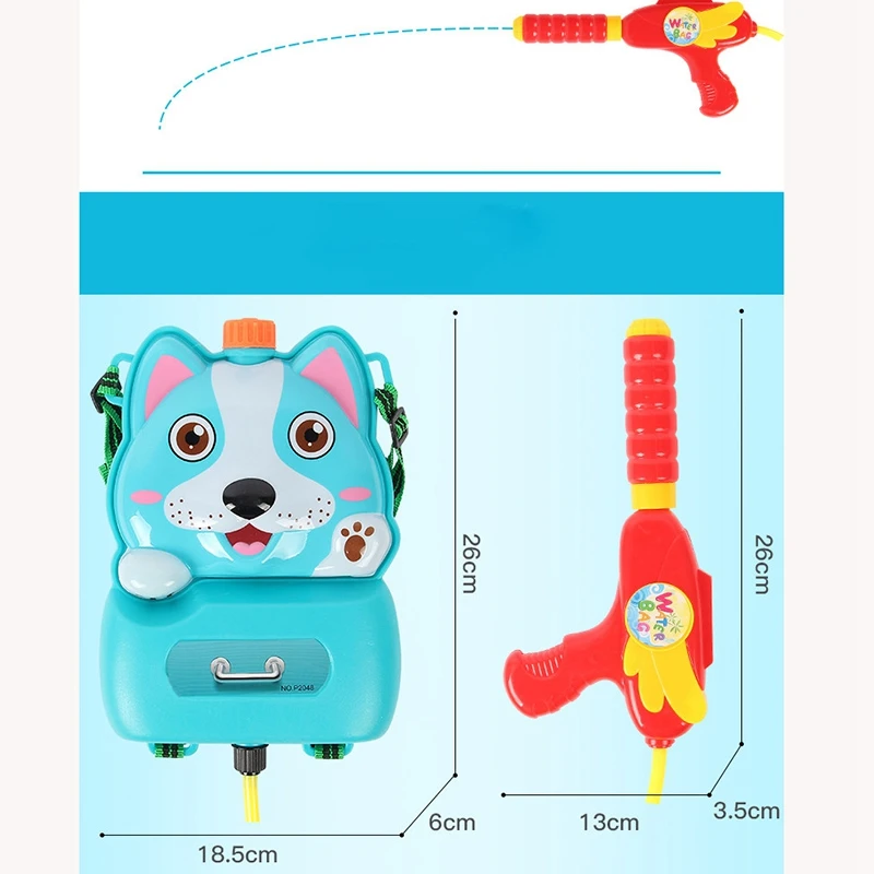 Рюкзак спринклер детские водные игрушки большой емкости Пляжный набор pistola de agua открытый игры Пляж Лето
