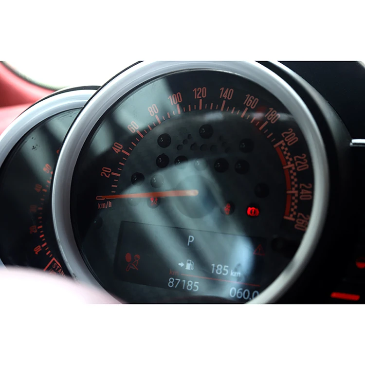 Тахометр из углеродного волокна и Speedmeter стикер для Mini Cooper F55 F54 F56 F57 F60(2 шт./компл