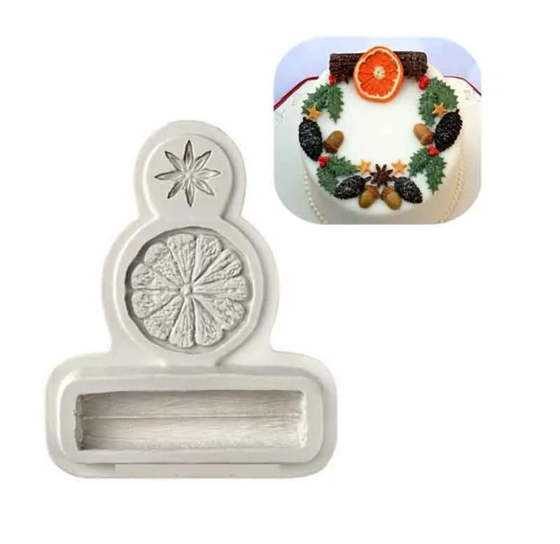 

Spices chocolate Party DIY fondant baking cooking cake decorating tools silicone mold