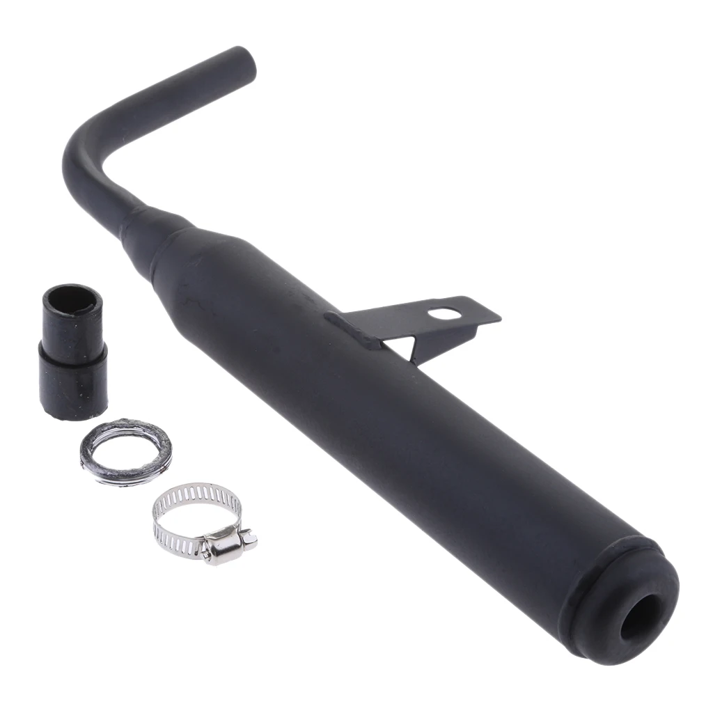 Motorcycle Muffler Exhaust Silencer Pipe for Yamaha PW50 PW 50 Professional Good Operation Replaces Existing Exhaust 