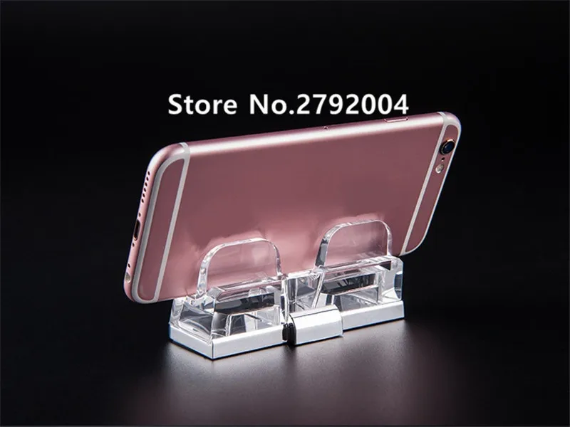 Visor do Telefone Lote Acrílico Telefone Celular Móvel Titulares Display Stand 10 Pçs - 6 10 pçs lote acrílico telefone celular visor