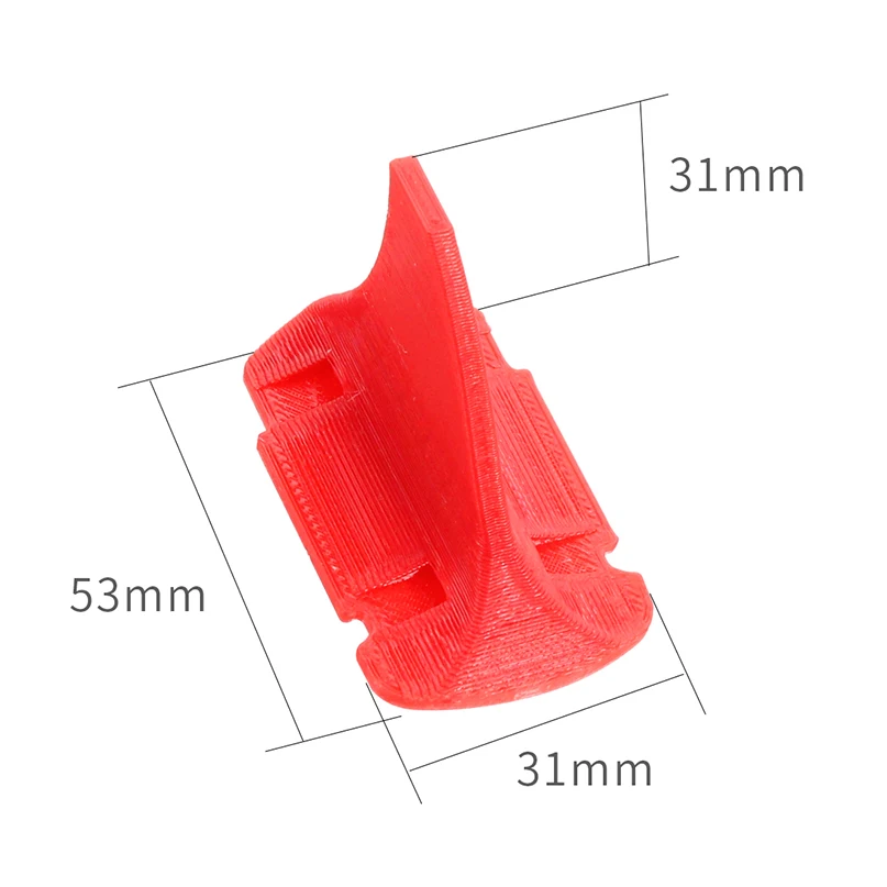 

3D Printed TPU DIY Racer Frame Protector Mount Bracket Holder Cover Anti-collision Shark Fin for FPV RC Racing Drone Spare Parts