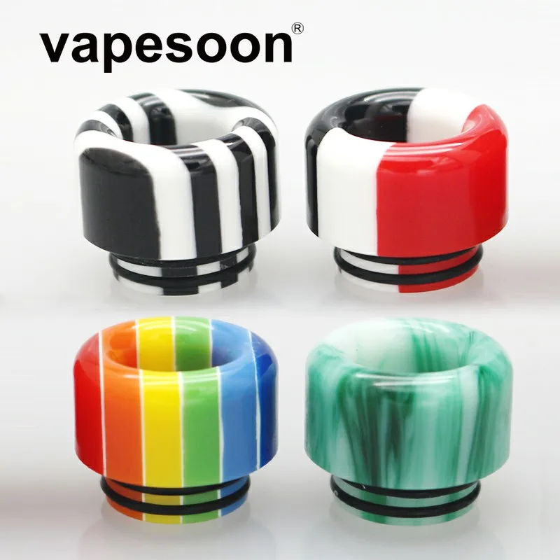 

Colorful Resin 810 Drip Tip Mouthpie for e-Cigarette 810 Thread Atomizer Vape Vaporizer RTA RDTA Tank