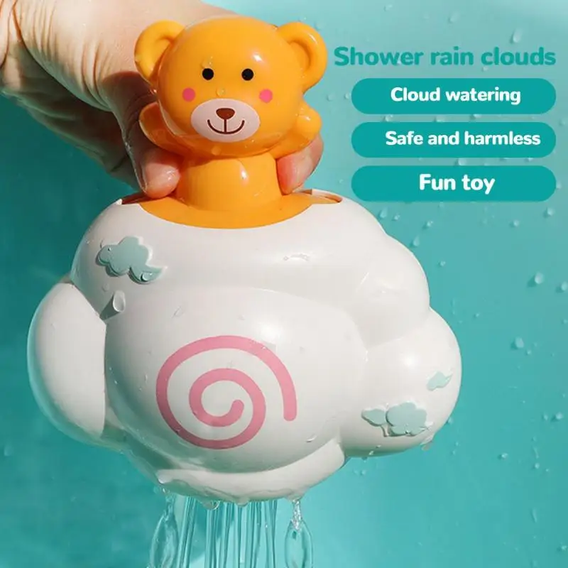 

Cartoon Baby Bathing Toy Bathroom Funny Cloud Shower Spraying Water Toys