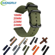 18 мм 20 мм 22 мм 24 мм нейлоновый ремешок для часов Amazfit Bip Amazfit Stratos Quick Release для Garmin Vivoactive3 Huawi Watch GT