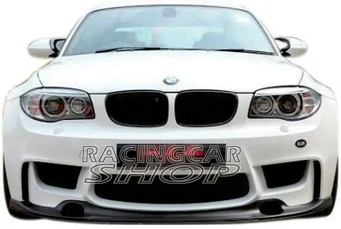 R-STYLE REAL CARBON FIBER FRONT LIP SPOILER for BMW E82 1M